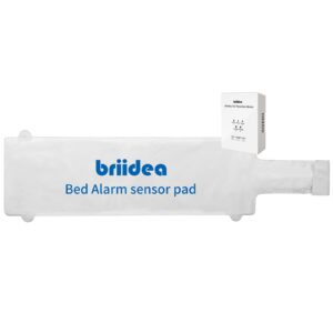Wireless Bed Alarm for Elderly Adults, Fall Prevention Monitor, Bed Sensor Pad & Pager with Pre-Alarm Function, Give Early Warning, Two Modes Personalized Sensing