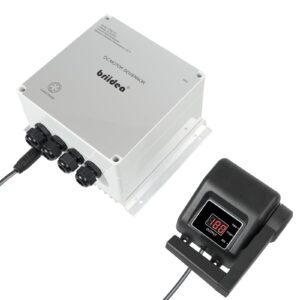 PWM Controller (2025 New), 12V/24V 50A DC Motor Speed Controller with Handle Control, 5% Precision Speed Control, Waterproof Design & Overheat Protection for Trolling Motors up to 55 lbs
