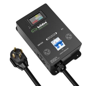 Automatic Power Switch for Dryer and EV, Fast Charge Your EV, NEMA 14-30