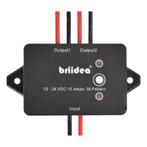Electronic Alternating Flasher Kit Relay, 36 Flashing Patterns by a Single Botton Quickly Change, 10 Amp 12-24VDC, Suitable for Car, Motorcycle Retrofit Headlights or Any Lamp