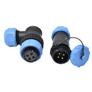 SP21 plastic aviation plug IP6 waterproof male head female seat connector 2 pin 3 core 4 hole